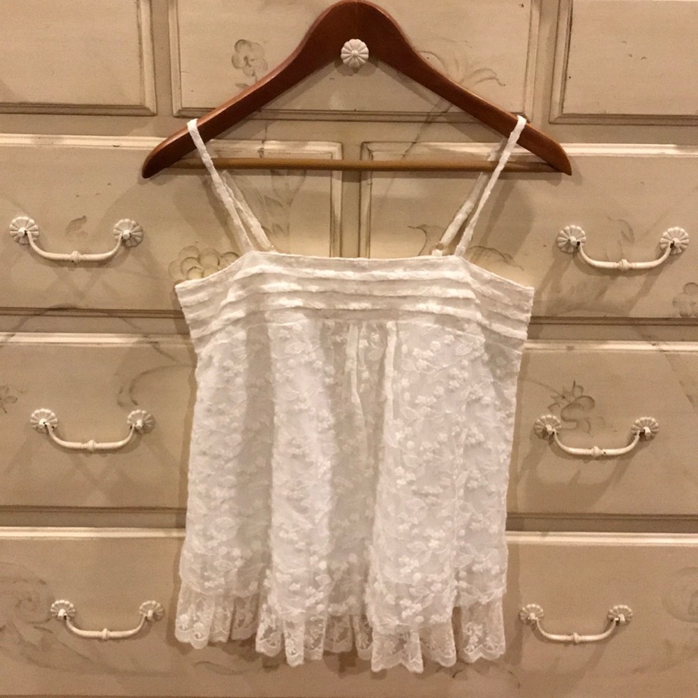 LF Millau 100% cotton with lace overlay